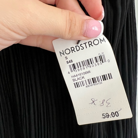 Halogen Sleeveless Pleated Georgette Top SZ S - Picture 5 of 5